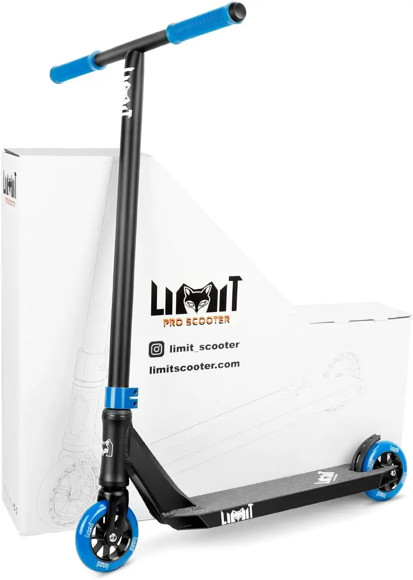 Professional Freestyle Stunt Scooter for Kids Ages 7+ - Lightweight and Durable with Smooth Ride
Professional Freestyle Stunt Scooter for Kids Ages 7+ - Lightweight and Durable with Smooth Ride