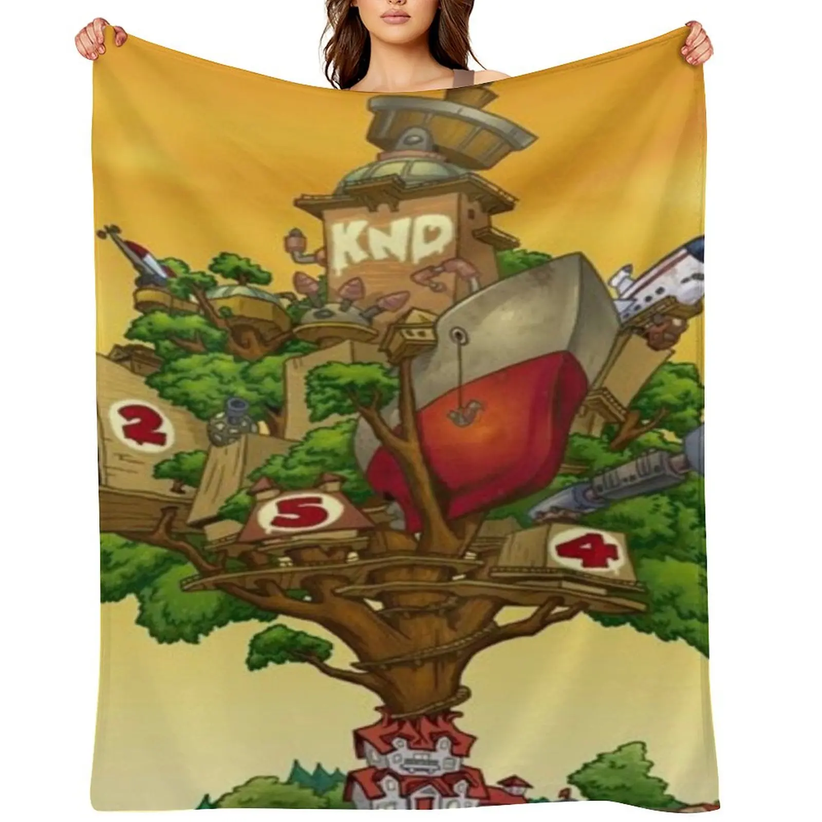 Knd tree house Throw Blanket christmas decoration Heavy Shaggy Hairy Blankets
Knd tree house Throw Blanket christmas decoration Heavy Shaggy Hairy Blankets