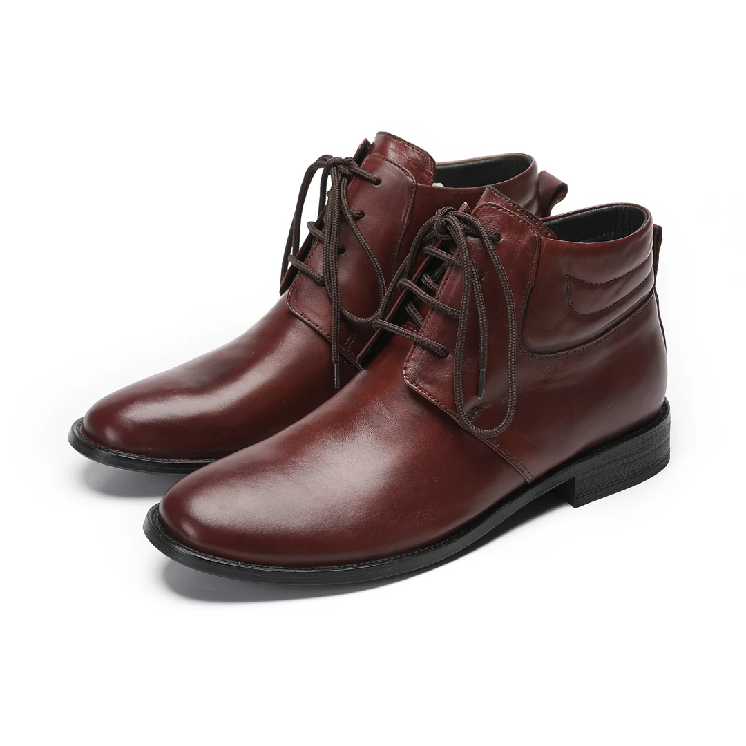 Social Man Lace Up Boot British Style Big Size Solid Color Ankle Boot Classic Business Office Genuine Leather Men Short Boots
Social Man Lace Up Boot British Style Big Size Solid Color Ankle Boot Classic Business Office Genuine Leather Men Short Boots