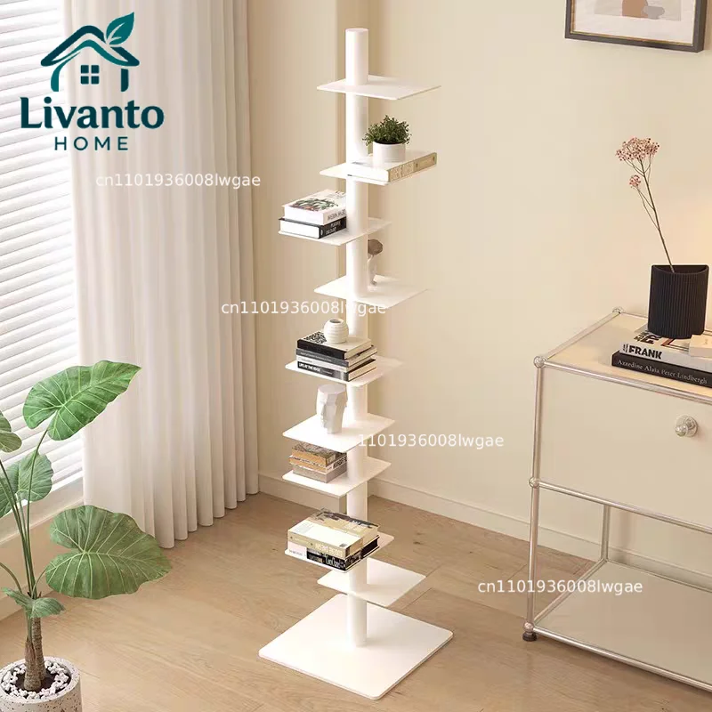 Minimalism Bookcases Living Room Floor Storage Shelf Creative Multi-layer Rotating Display Rack Invisible Bookcase for Kid Room
Minimalism Bookcases Living Room Floor Storage Shelf Creative Multi-layer Rotating Display Rack Invisible Bookcase for Kid Room