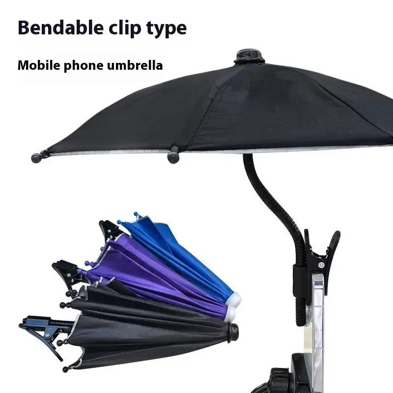 New Mobile Phone Holder Sunscreen Umbrella Clip Outdoor Mobile Phone Fixed Umbrella Rain Parasol Mobile Phone Anti-Reflective
New Mobile Phone Holder Sunscreen Umbrella Clip Outdoor Mobile Phone Fixed Umbrella Rain Parasol Mobile Phone Anti-Reflective