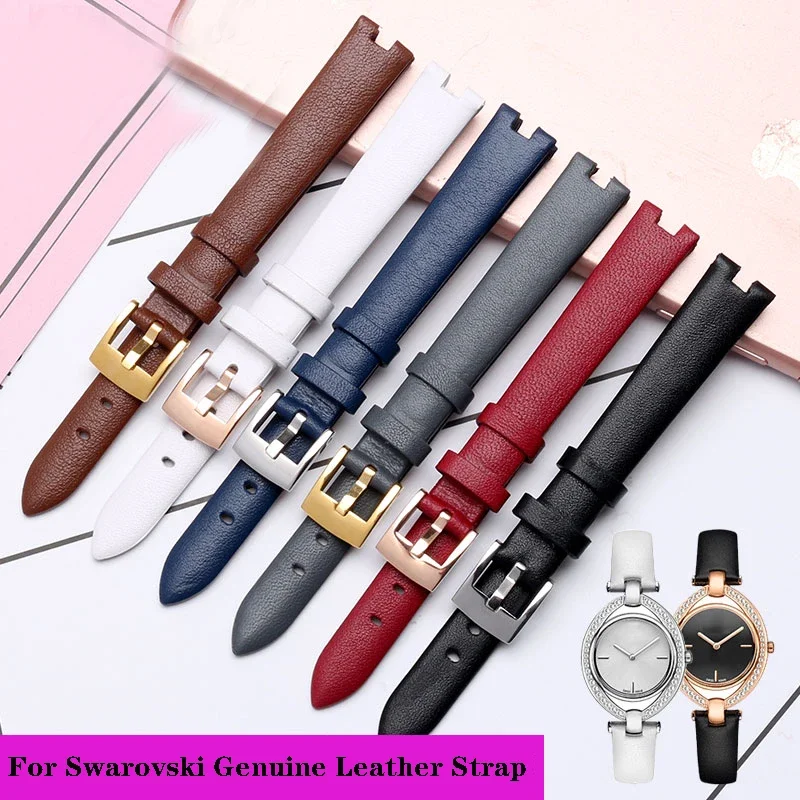 For Swarovski Strap 5376839 5376812 5376830 5376842 Calfskin Women's Bracelet Genuine Leather Watch Band 12mm 14mm Watch Strap
For Swarovski Strap 5376839 5376812 5376830 5376842 Calfskin Women's Bracelet Genuine Leather Watch Band 12mm 14mm Watch Strap