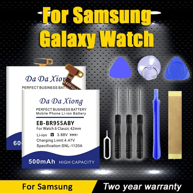 EB-BR910ABY EB-BR925ABY EB-BR955ABY Battery For Samsung Galaxy Gear Watch Fit 2 2Pro 5 5Pro 6 6Classic R350 40/42/44/45/46mm
EB-BR910ABY EB-BR925ABY EB-BR955ABY Battery For Samsung Galaxy Gear Watch Fit 2 2Pro 5 5Pro 6 6Classic R350 40/42/44/45/46mm