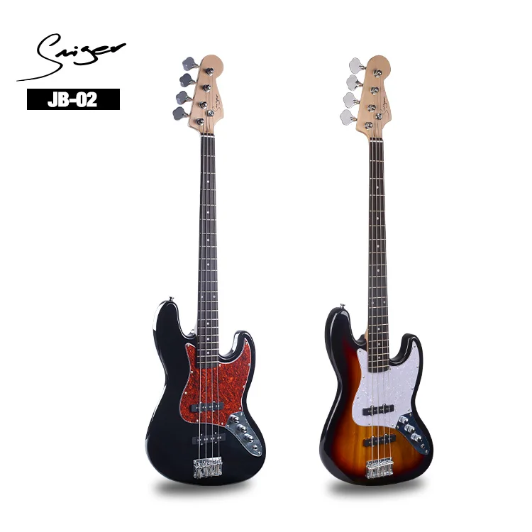 JB-02 China factory price 4 string electric bass guitar for J style guitar bass
JB-02 China factory price 4 string electric bass guitar for J style guitar bass