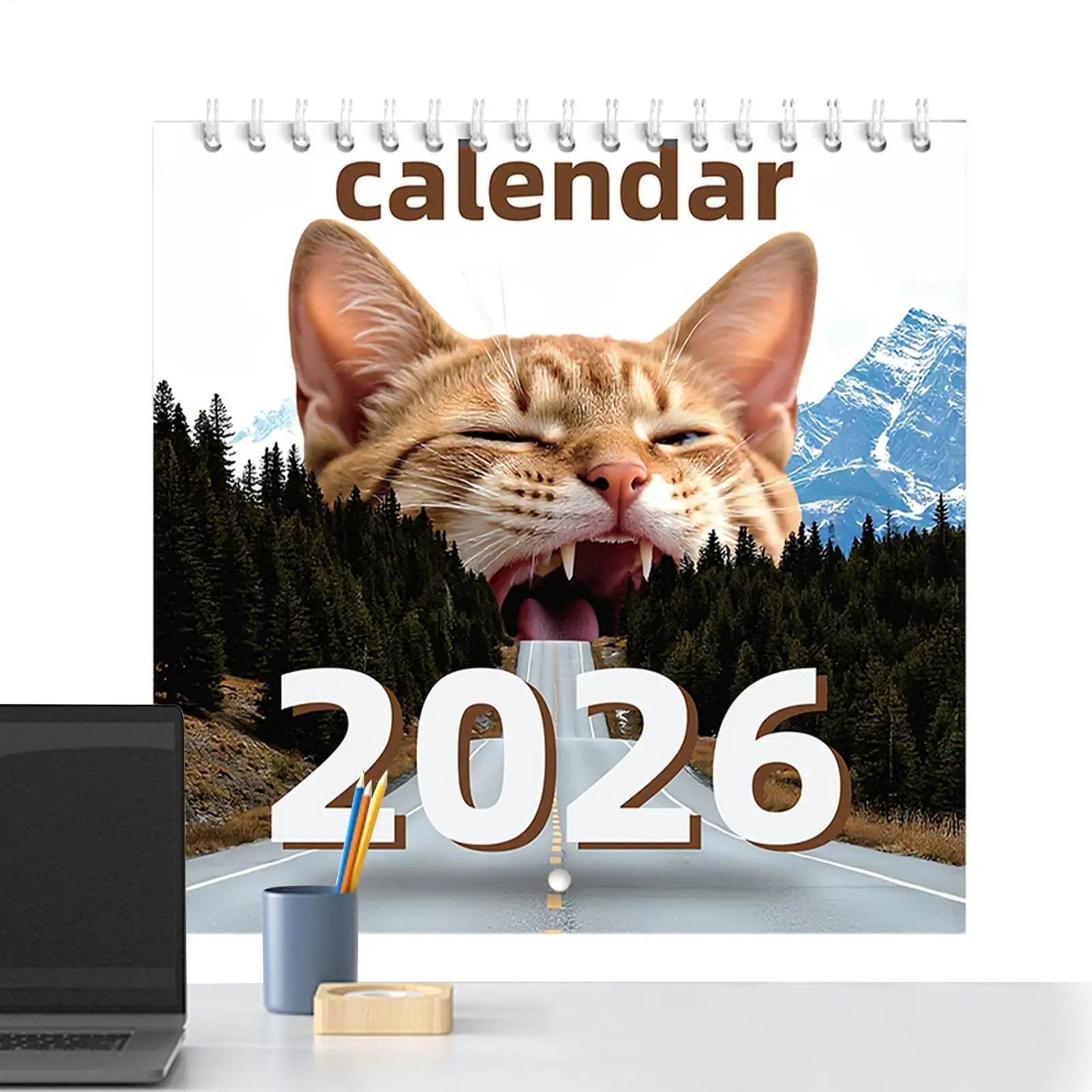 Настенный календарь на 2026 год с забавными котятами, ежемесячный планировщик, календарь с котячьими картинками для расписания, для стола, дома, школы, офиса
Настенный календарь на 2026 год с забавными котятами, ежемесячный планировщик, календарь с котячьими картинками для расписания, для стола, дома, школы, офиса