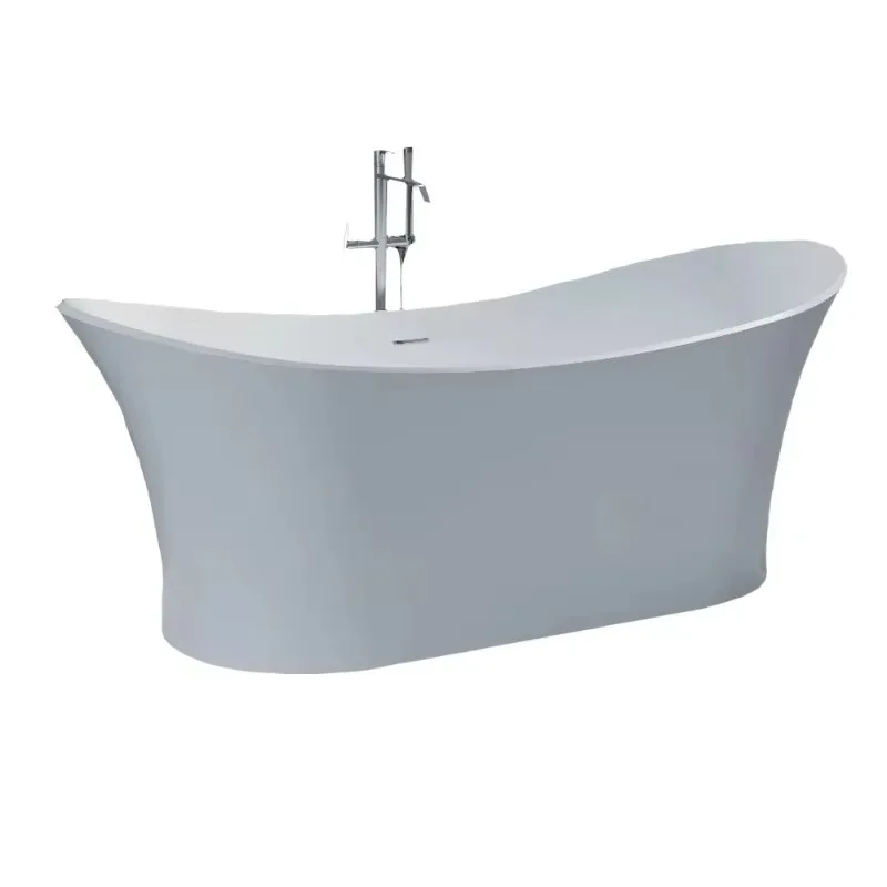 1750X750X680mm Solid Surface Stone Acrylic Bathtub Freestanding Floor Mounted Integrated Corian Tub WD002A
1750X750X680mm Solid Surface Stone Acrylic Bathtub Freestanding Floor Mounted Integrated Corian Tub WD002A