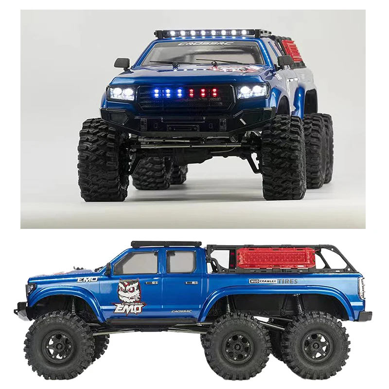 CROSSRC 1/10 AT6 6WD Crawler RC Car 6X6Electric Remote Control Model Car Front and Rear Off-Road Climbing Differential Locks RTR
CROSSRC 1/10 AT6 6WD Crawler RC Car 6X6Electric Remote Control Model Car Front and Rear Off-Road Climbing Differential Locks RTR