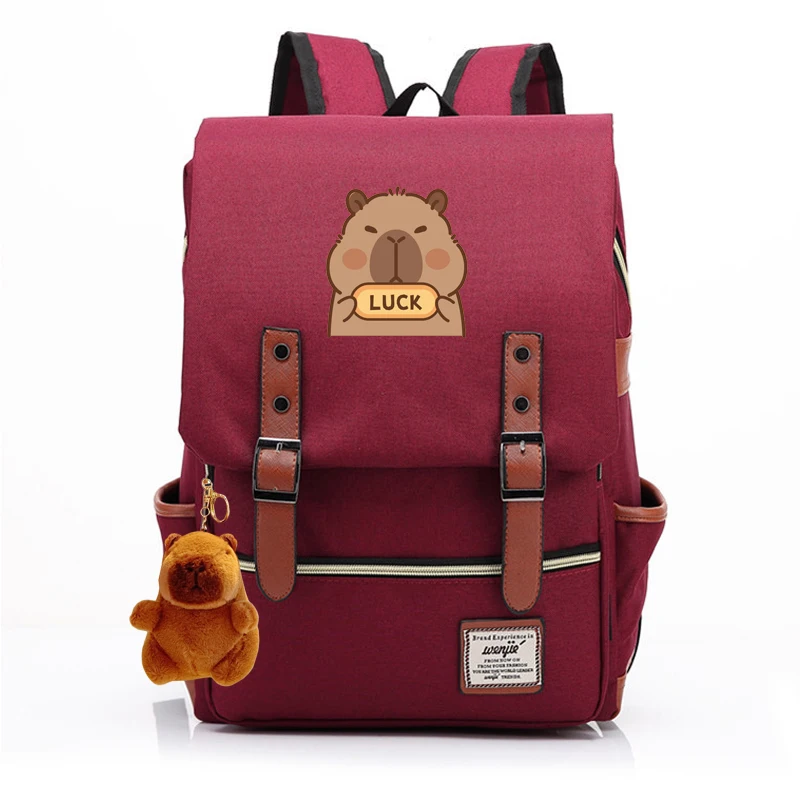 Anime Stylish Kawaii Capybara Computer Backpack College School Casual Daypack Teens Bag Schoolbag
Anime Stylish Kawaii Capybara Computer Backpack College School Casual Daypack Teens Bag Schoolbag
