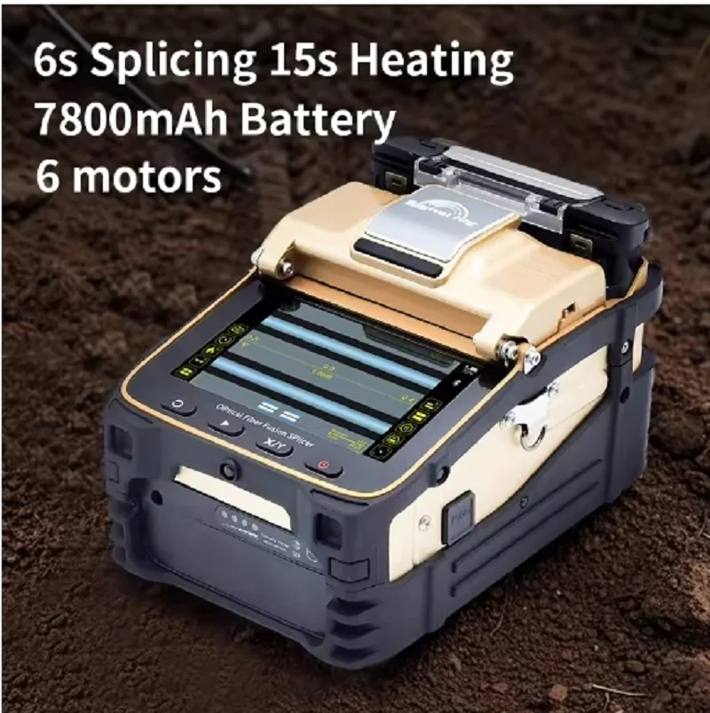 AI-8C Signal Fire Автоматический сварочный аппарат для оптического волокна Интеллектуальный сварочный аппарат для оптоволокна FTTH
AI-8C Signal Fire Автоматический сварочный аппарат для оптического волокна Интеллектуальный сварочный аппарат для оптоволокна FTTH