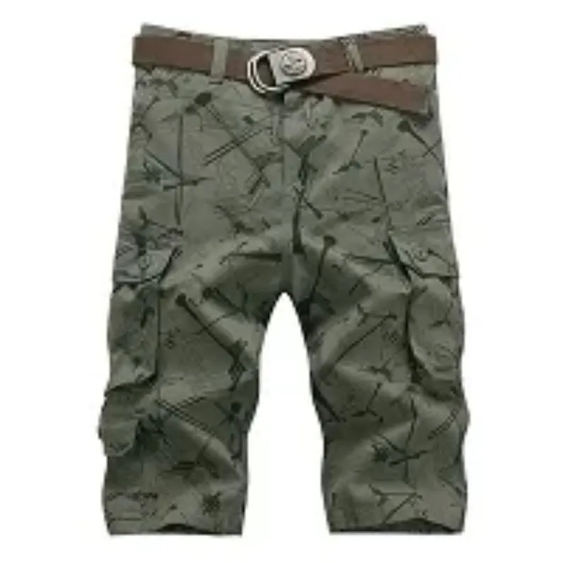 Men Summer Loose Plus Size Camo Cargo 7-Pocket Casual Shorts
Men Summer Loose Plus Size Camo Cargo 7-Pocket Casual Shorts
