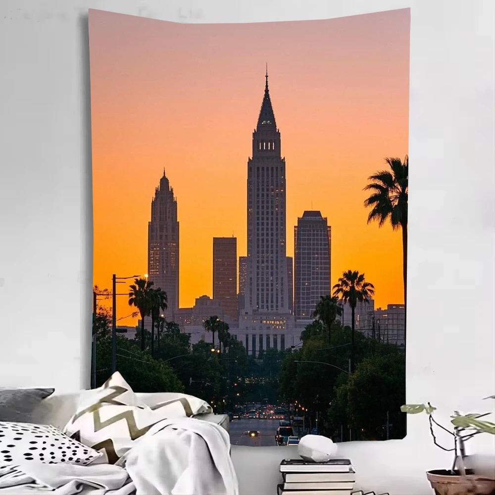 Los Angeles Scenery Home Decoration Wall Hanging Tapestry Living Room Bedroom Decoration Decorative Tapestry
Los Angeles Scenery Home Decoration Wall Hanging Tapestry Living Room Bedroom Decoration Decorative Tapestry