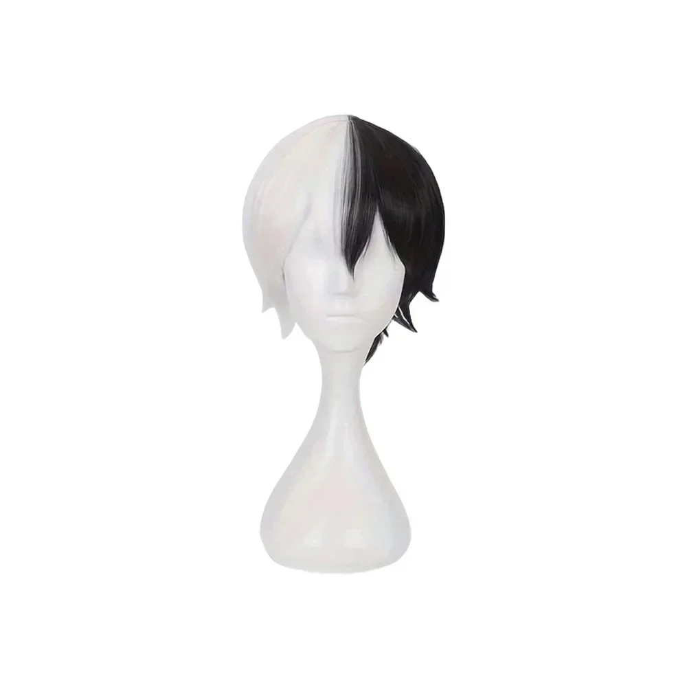 Anime Danganronpa Monokuma Wig Cosplay Costume Short White Black Synthetic Hair Halloween Party Heat Resistant Wigs
Anime Danganronpa Monokuma Wig Cosplay Costume Short White Black Synthetic Hair Halloween Party Heat Resistant Wigs