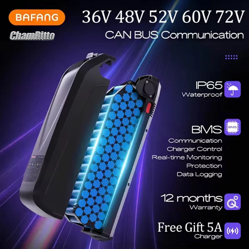 Electric E bike Battery 36v 48v 52v 60v 72v 20 24 30 40 50ah Downtube Li-ion Battery Bafang 2000w 1000w 750w BBS01B BBS02B BBSHD
Electric E bike Battery 36v 48v 52v 60v 72v 20 24 30 40 50ah Downtube Li-ion Battery Bafang 2000w 1000w 750w BBS01B BBS02B BBSHD