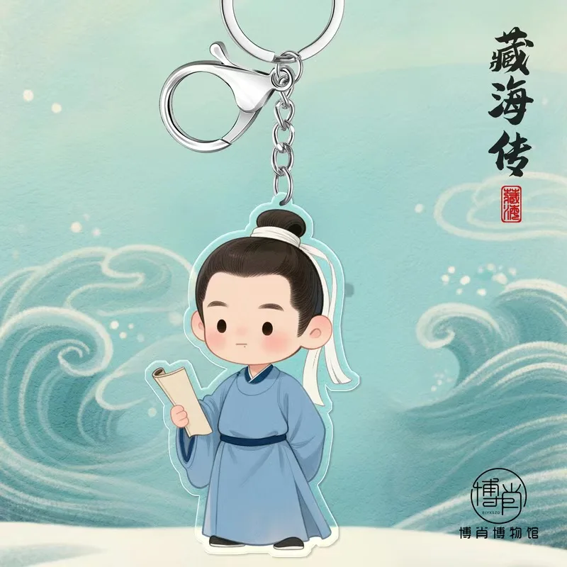 Музей Boxiao по индивидуальному заказу Xiao Zhan Cang Hai Chuan периферийный брелок для косплея сумка подвесное украшение
Музей Boxiao по индивидуальному заказу Xiao Zhan Cang Hai Chuan периферийный брелок для косплея сумка подвесное украшение