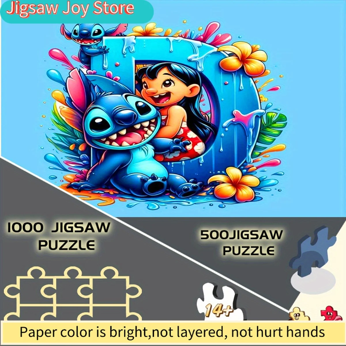 Бумажный пазл Disney/Disney, головоломка-пазл «Сделай сам» с мультяшным алфавитом Стича для релаксации, декора дома, интерактивных развлечений для пар
Бумажный пазл Disney/Disney, головоломка-пазл «Сделай сам» с мультяшным алфавитом Стича для релаксации, декора дома, интерактивных развлечений для пар