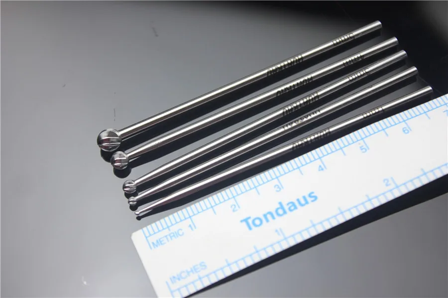 medical VET Small animal orthopedic instrument ball head Milling cutter Spine grind rod stick Joint grinding ball Pen bone drill
medical VET Small animal orthopedic instrument ball head Milling cutter Spine grind rod stick Joint grinding ball Pen bone drill