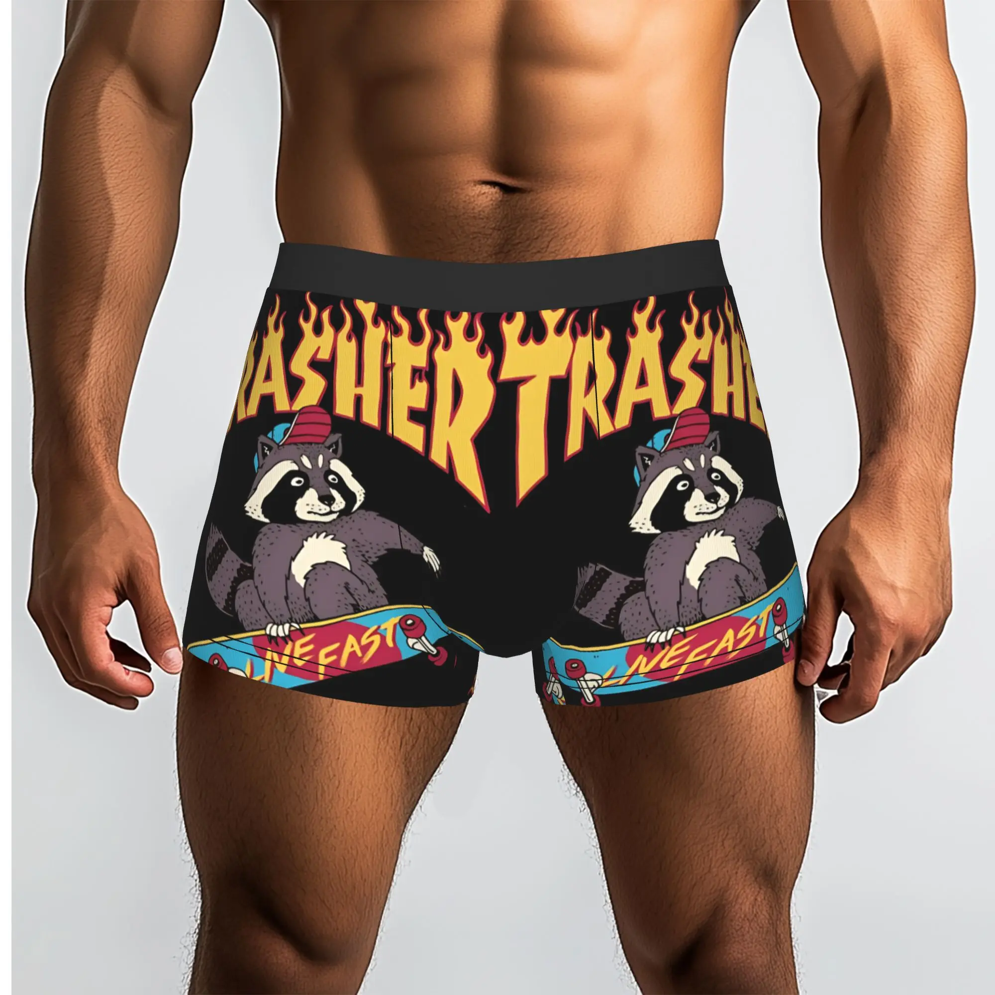 Trasher! raccoon Underpants Breathbale Panties Male Underwear Ventilate Shorts Boxer Briefs
Trasher! raccoon Underpants Breathbale Panties Male Underwear Ventilate Shorts Boxer Briefs