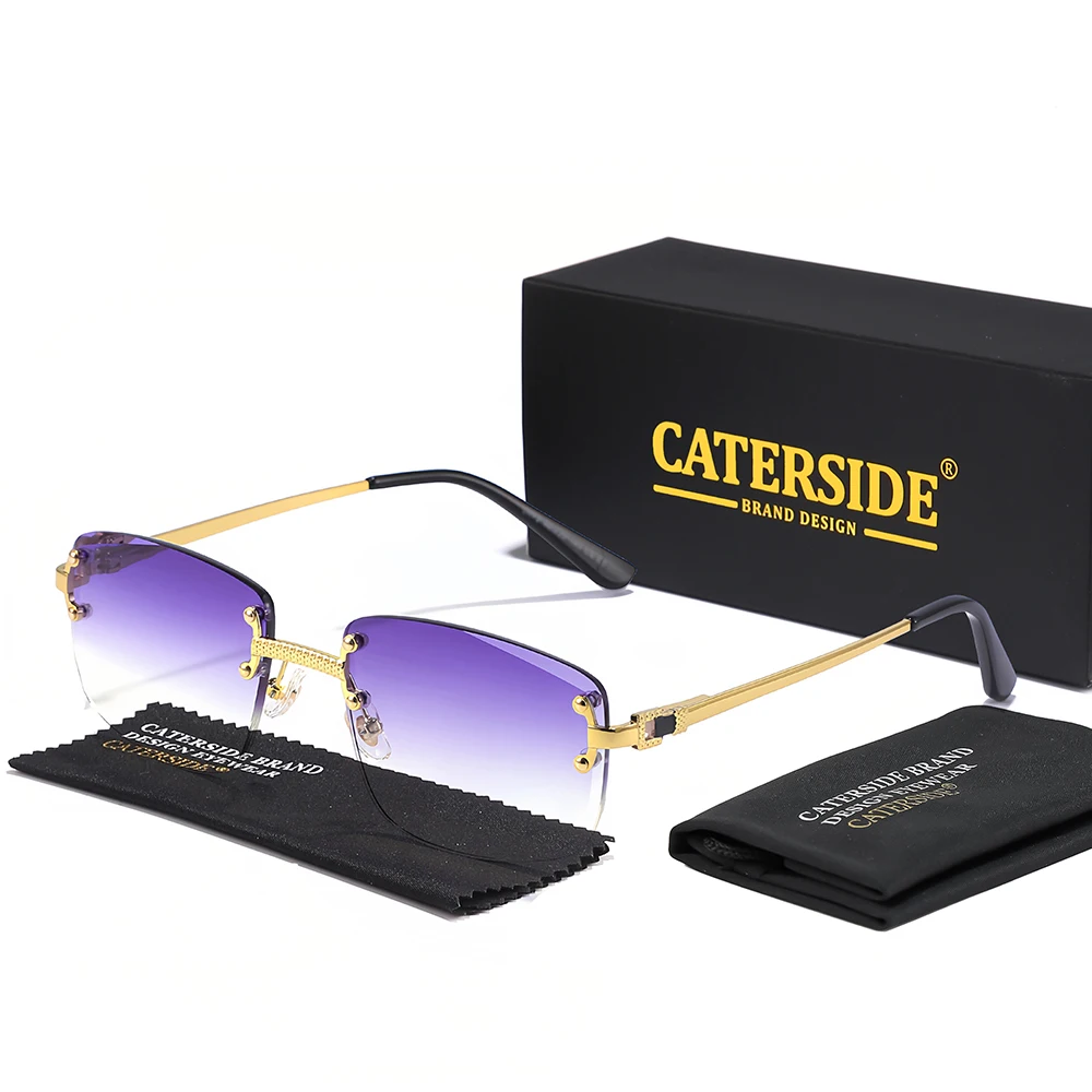 CATERSIDE New Vintage Men's Sunglasses Premium Metal Gradient Sunglasses Women's Outdoor Travel Driving Decorative Glasses UV400
CATERSIDE New Vintage Men's Sunglasses Premium Metal Gradient Sunglasses Women's Outdoor Travel Driving Decorative Glasses UV400