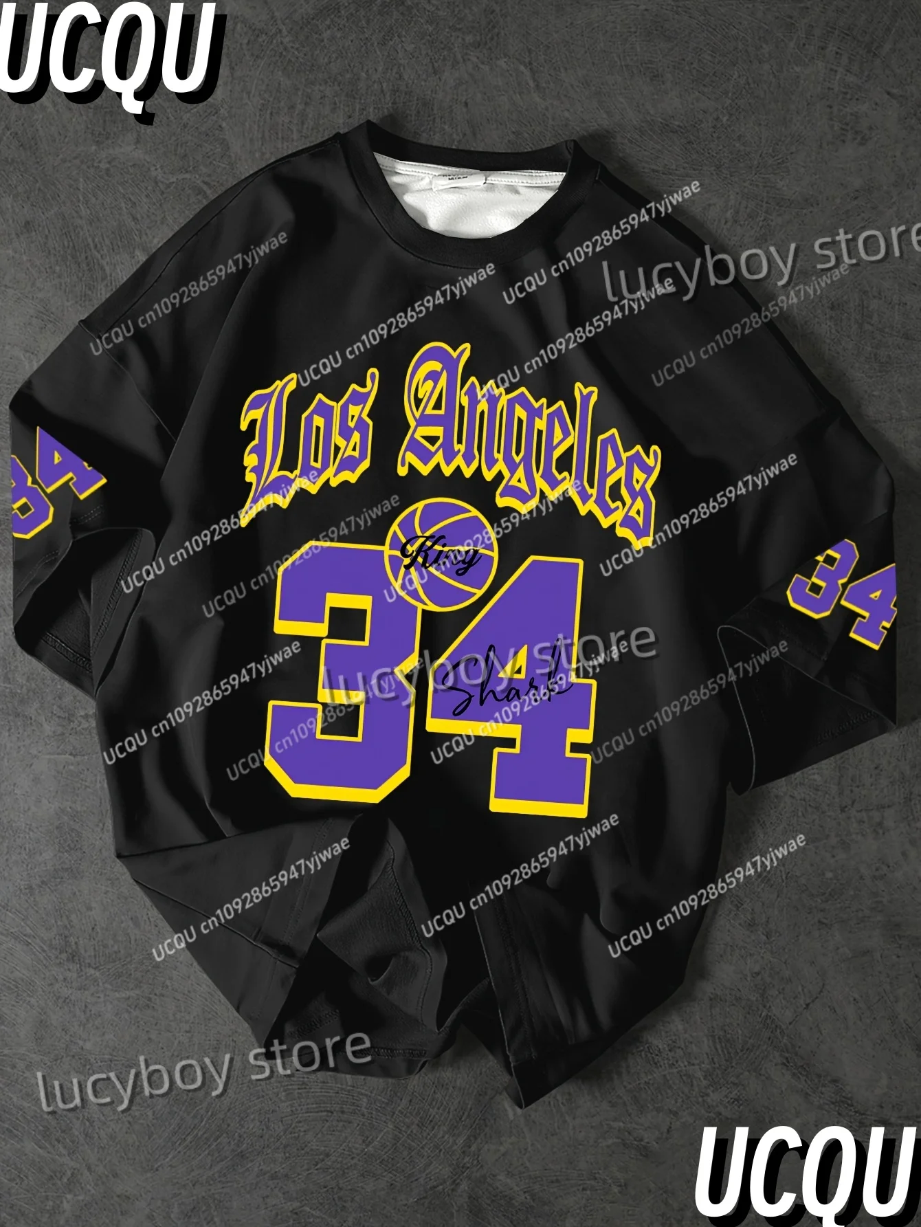 Summer New Number 34 Print Polyester Men T-Shirt Man Short Sleeve Plus Size T-Shirt Vintage Lightweight Jersey Tees Men Clothing
Summer New Number 34 Print Polyester Men T-Shirt Man Short Sleeve Plus Size T-Shirt Vintage Lightweight Jersey Tees Men Clothing