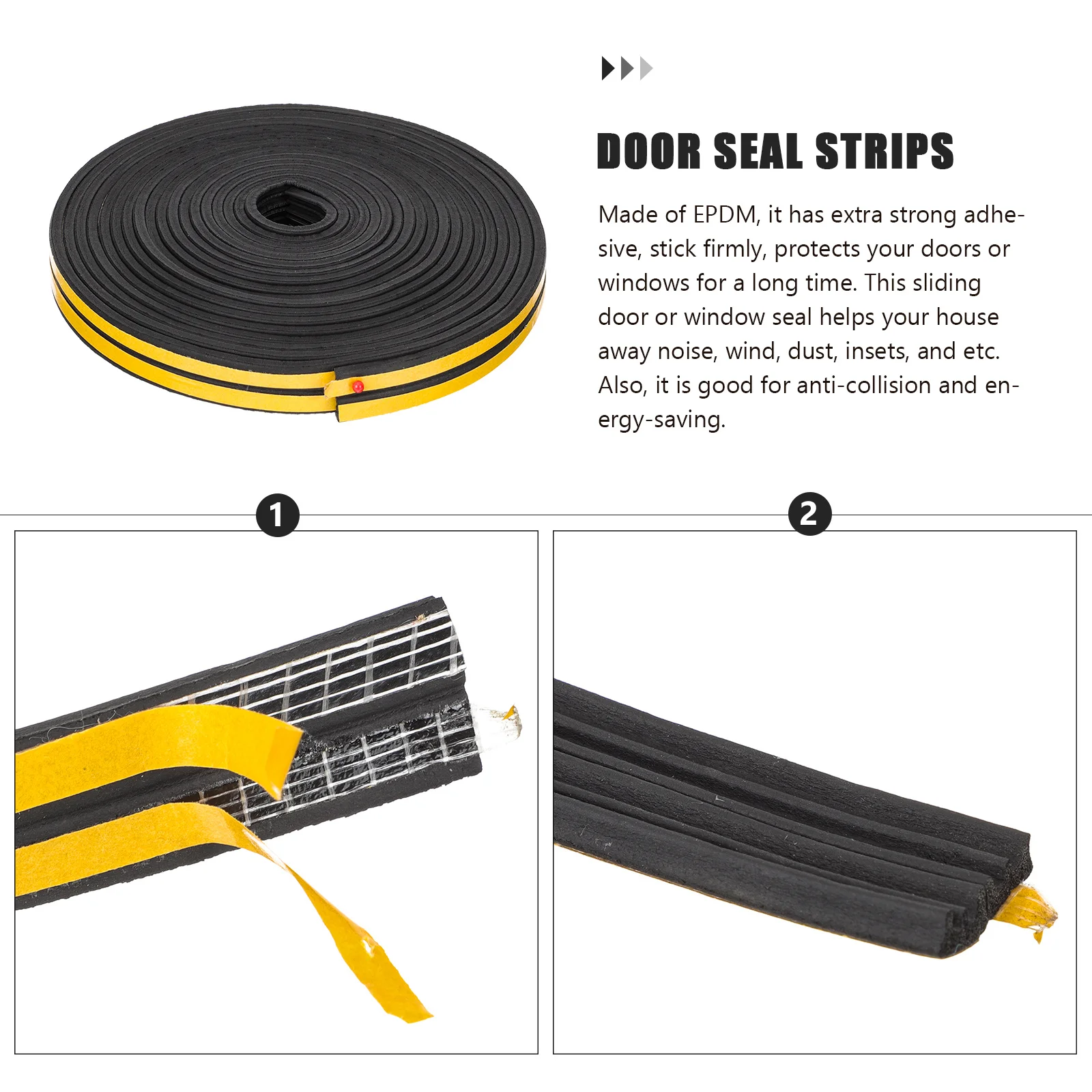 Door Seal Strip Easy Cut to Size Self Adhesive Door Sealing Tape for Home Office Soundproof Solution Window Seal Strip
Door Seal Strip Easy Cut to Size Self Adhesive Door Sealing Tape for Home Office Soundproof Solution Window Seal Strip