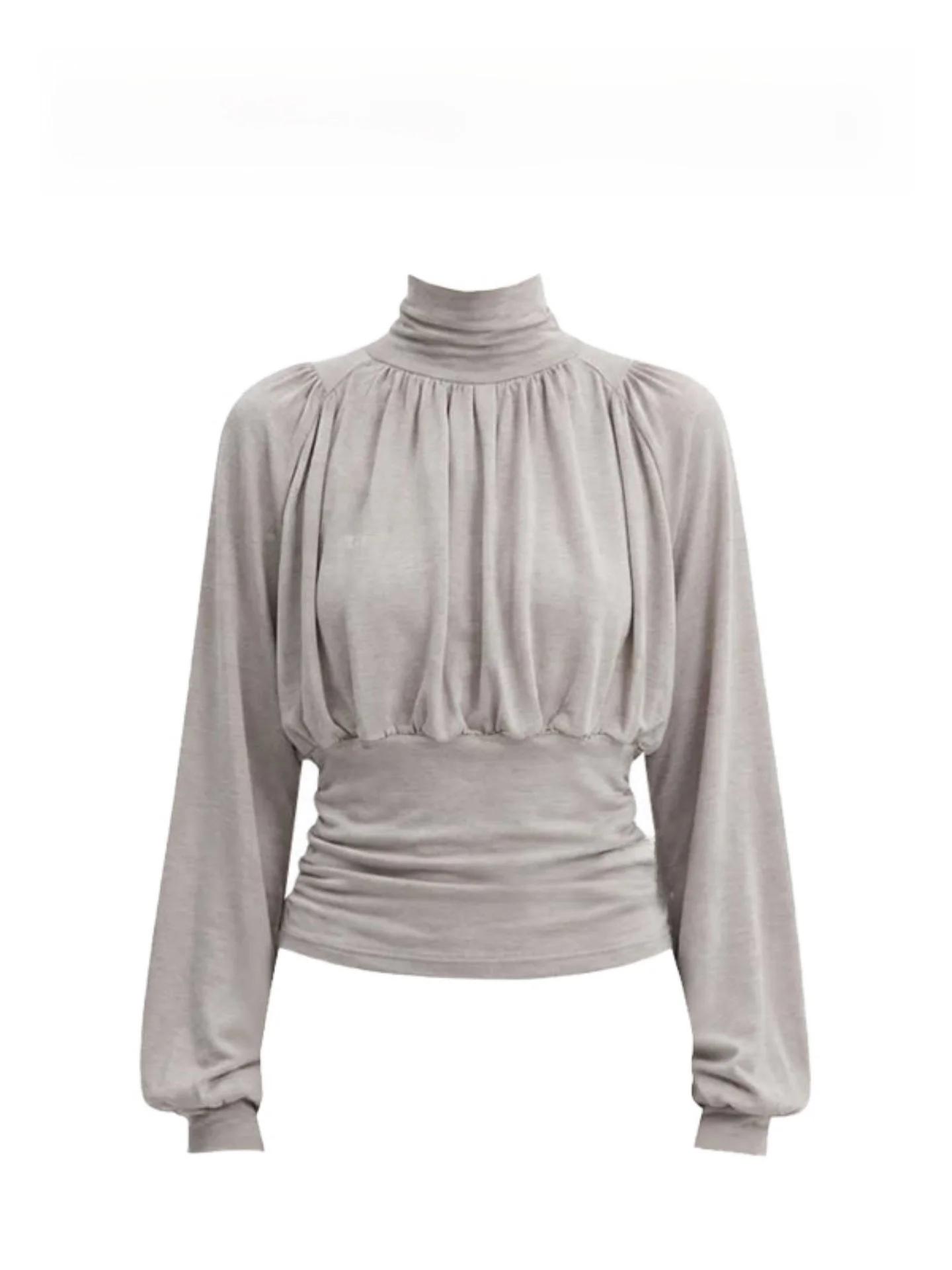 Chic High Collar Slim Fit Women's T-irt Anti-Uv Spring New Sle Age-Reversing Casual Loose Long Sve V-Ne Top
Chic High Collar Slim Fit Women's T-irt Anti-Uv Spring New Sle Age-Reversing Casual Loose Long Sve V-Ne Top