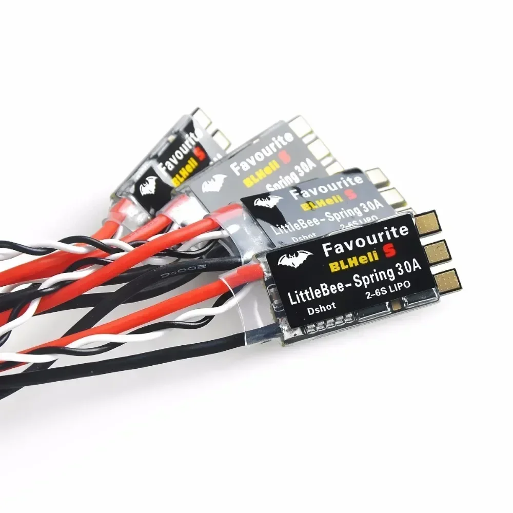FVT LittleBee 20A/30A ESC BLHeli_S OPTO 2-6S Brushless Speed Controller
FVT LittleBee 20A/30A ESC BLHeli_S OPTO 2-6S Brushless Speed Controller