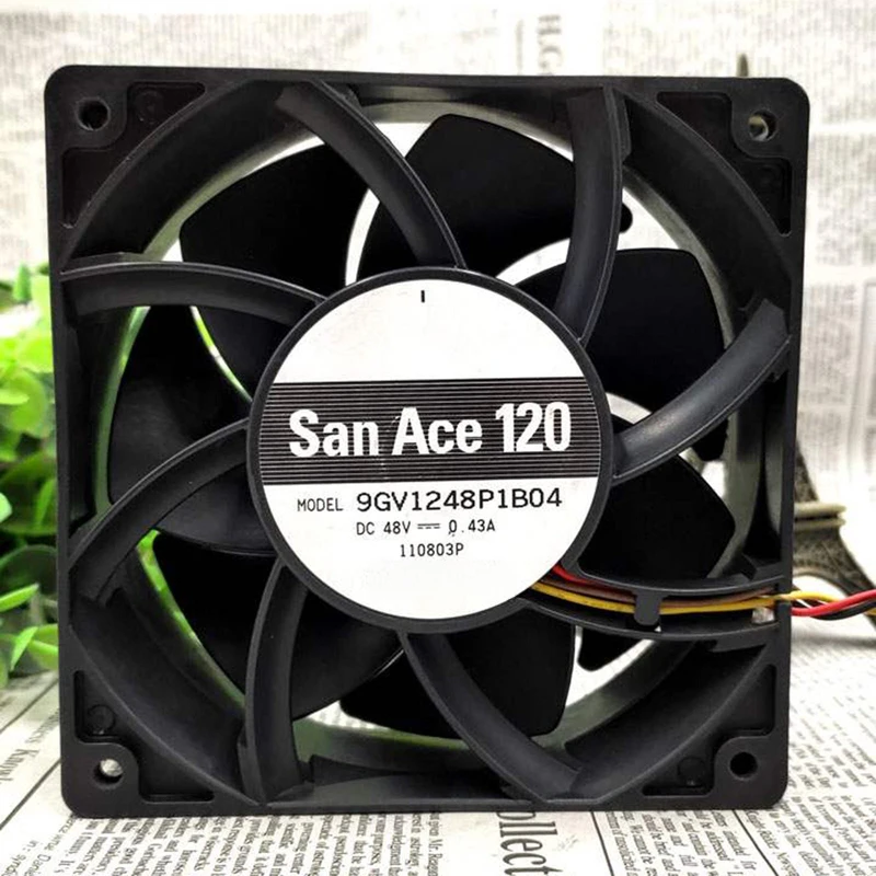 Y+New 9GV1248P1B04 For SANYO San Ace120 48V 0.43A cooling fan
Y+New 9GV1248P1B04 For SANYO San Ace120 48V 0.43A cooling fan