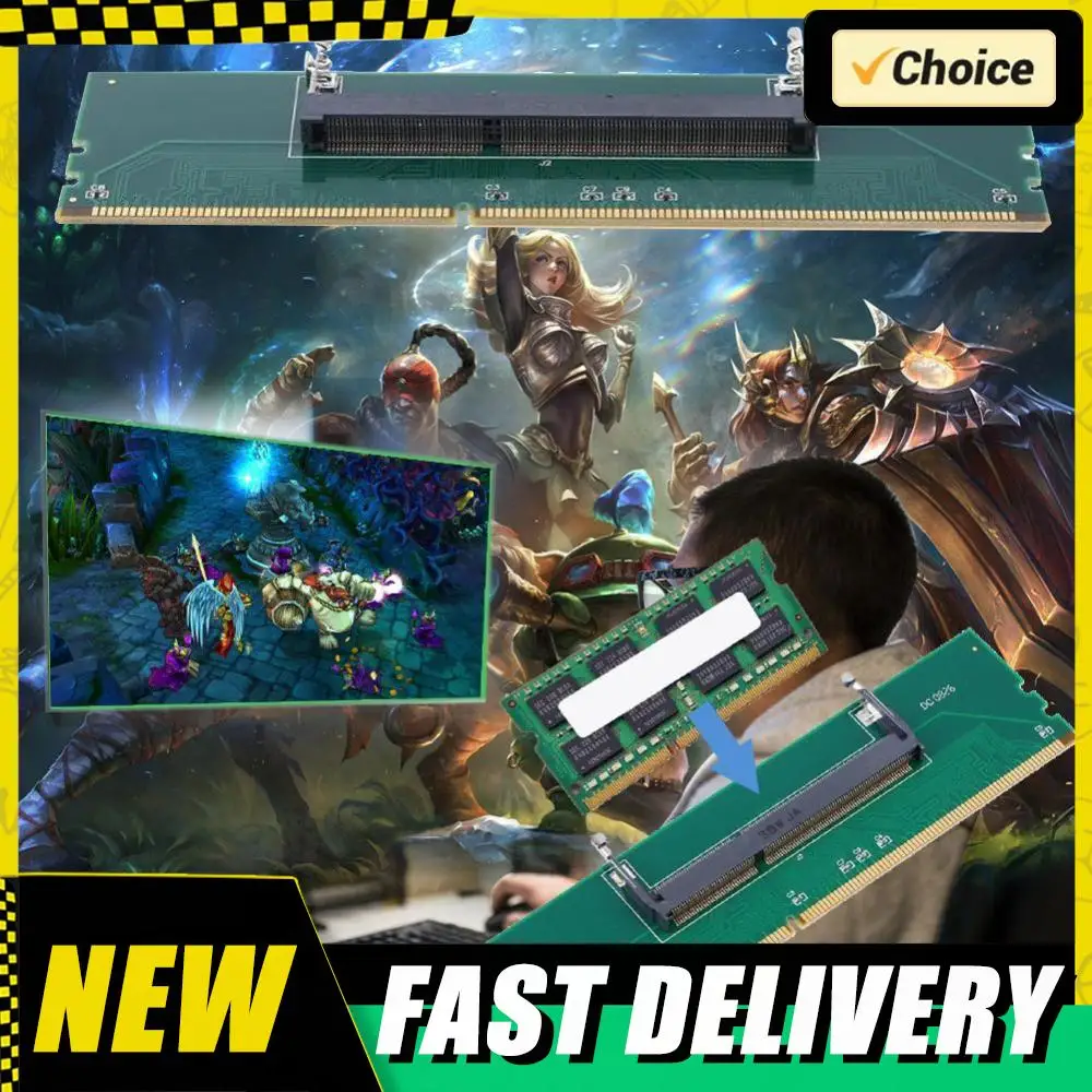 Профессиональный адаптер DDR3: 200-контактный SO-DIMM для ноутбуков на 240-контактный DIMM для настольных ПК
Профессиональный адаптер DDR3: 200-контактный SO-DIMM для ноутбуков на 240-контактный DIMM для настольных ПК