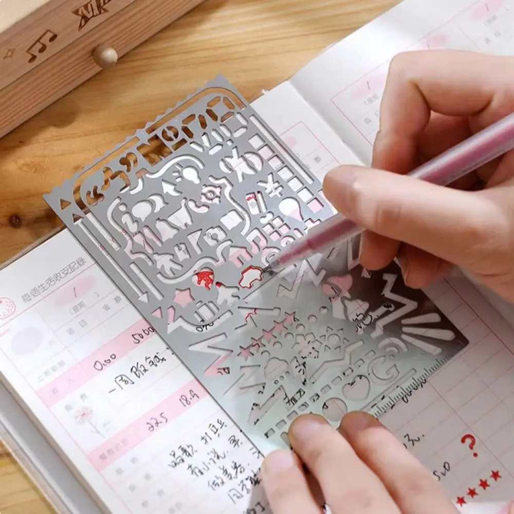 Cat Shape Template Ruler Stainless Steel Smooth Surface Hollowed Out Ruler Vintage School Projects Drawing Template Ruler
Cat Shape Template Ruler Stainless Steel Smooth Surface Hollowed Out Ruler Vintage School Projects Drawing Template Ruler