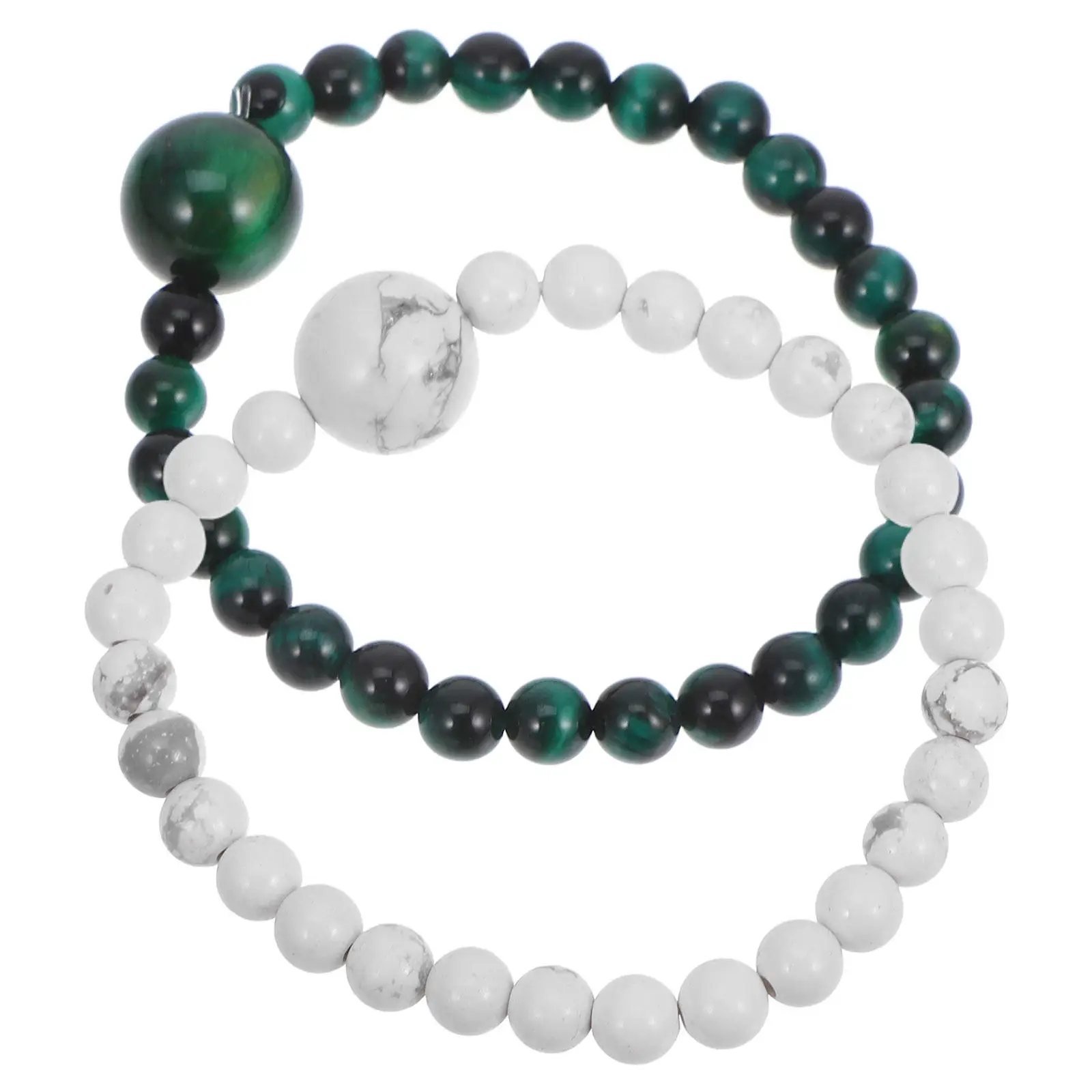 2Pcs Bracelet Hand String Stone Beads Minimalist Design Daily Wear Wrist Bead Jewelry for Women Teens Wrist Bracelets
2Pcs Bracelet Hand String Stone Beads Minimalist Design Daily Wear Wrist Bead Jewelry for Women Teens Wrist Bracelets