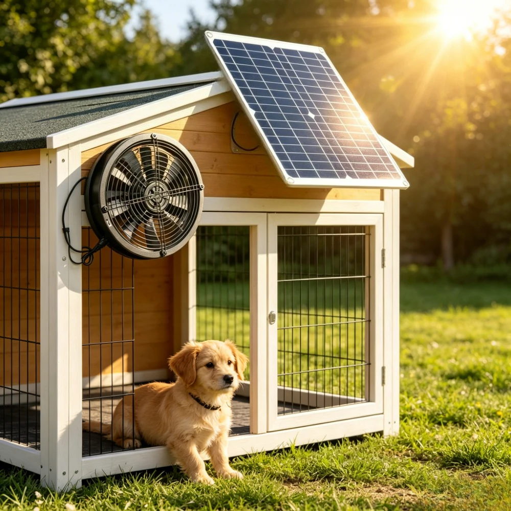 15W 25W Waterproof Solar Exhaust Fan Kit Ventilation for Greenhouse Chicken Coop Dog House RV Shed Outdoor Air Circulation
15W 25W Waterproof Solar Exhaust Fan Kit Ventilation for Greenhouse Chicken Coop Dog House RV Shed Outdoor Air Circulation