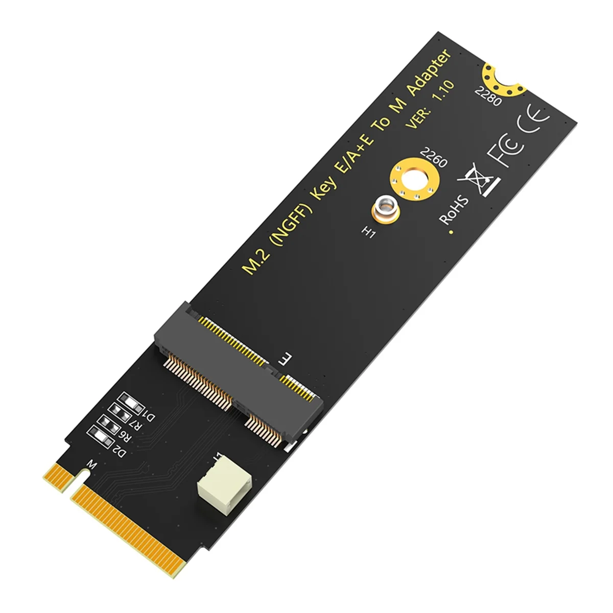 ABEP-M.2 NGFF A+E Key WiFi/Bluetooth-карта адаптера M.2 Key M для Intel AX200/AX201/AX210
ABEP-M.2 NGFF A+E Key WiFi/Bluetooth-карта адаптера M.2 Key M для Intel AX200/AX201/AX210
