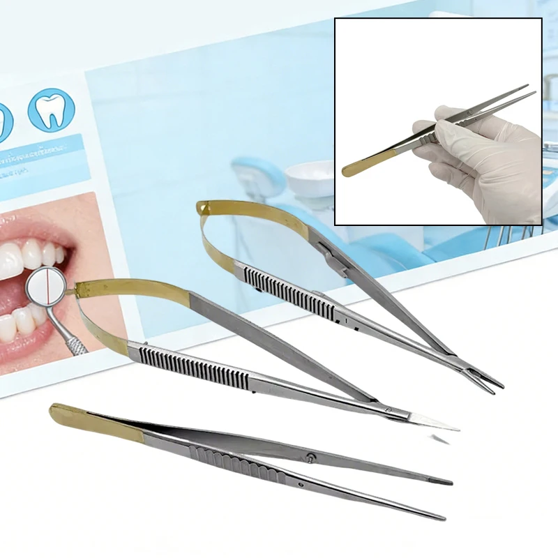 Castroviejo Needle Holder 18cm Fine Tip Sterilizable Dental Orthodontic Implant Holding Forceps Tool
Castroviejo Needle Holder 18cm Fine Tip Sterilizable Dental Orthodontic Implant Holding Forceps Tool
