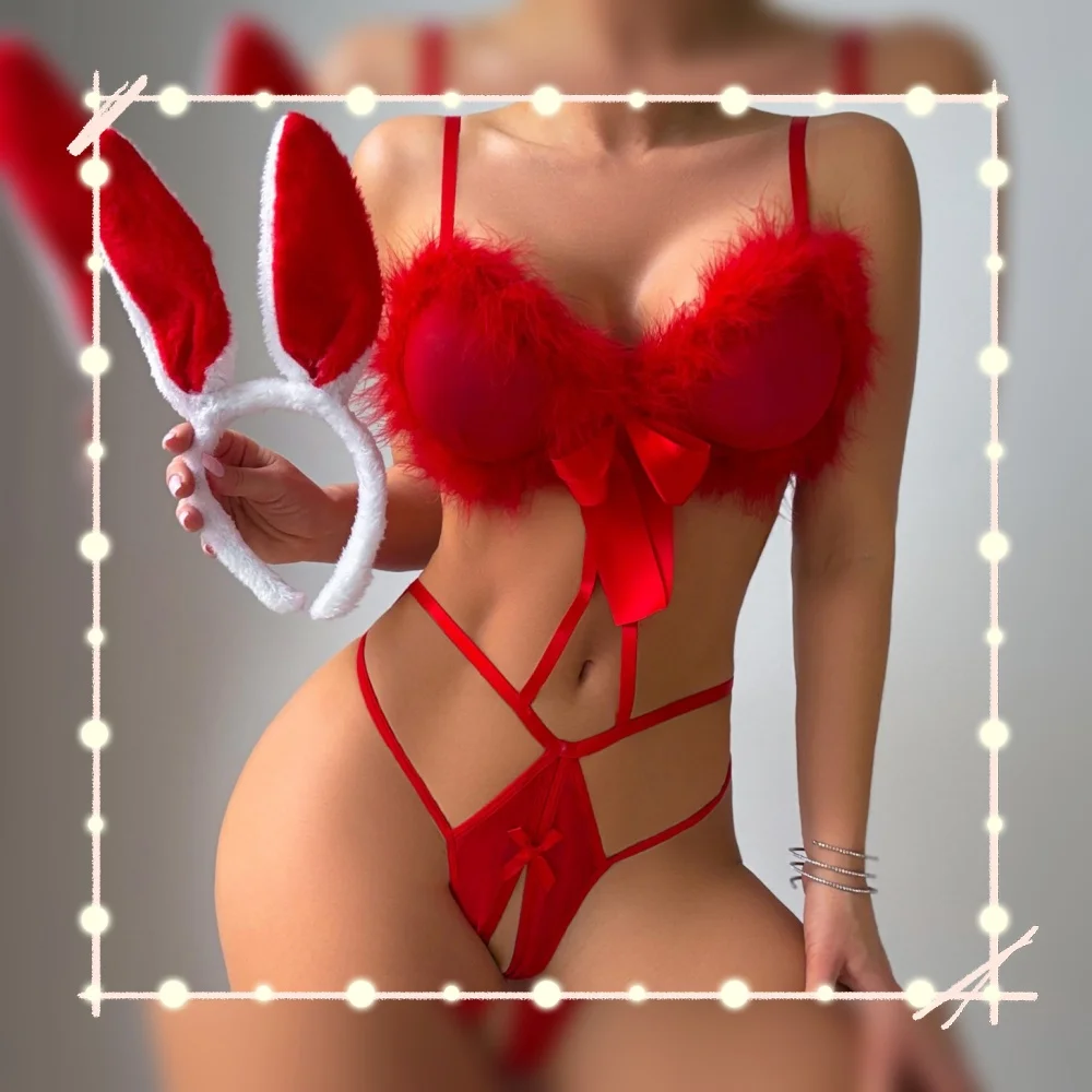 Горячее нижнее белье на день Святого Валентина, боди с открытой промежностью и повязкой на голову, чулки, романтический пушистый шарик, декор, полый комплект
Горячее нижнее белье на день Святого Валентина, боди с открытой промежностью и повязкой на голову, чулки, романтический пушистый шарик, декор, полый комплект