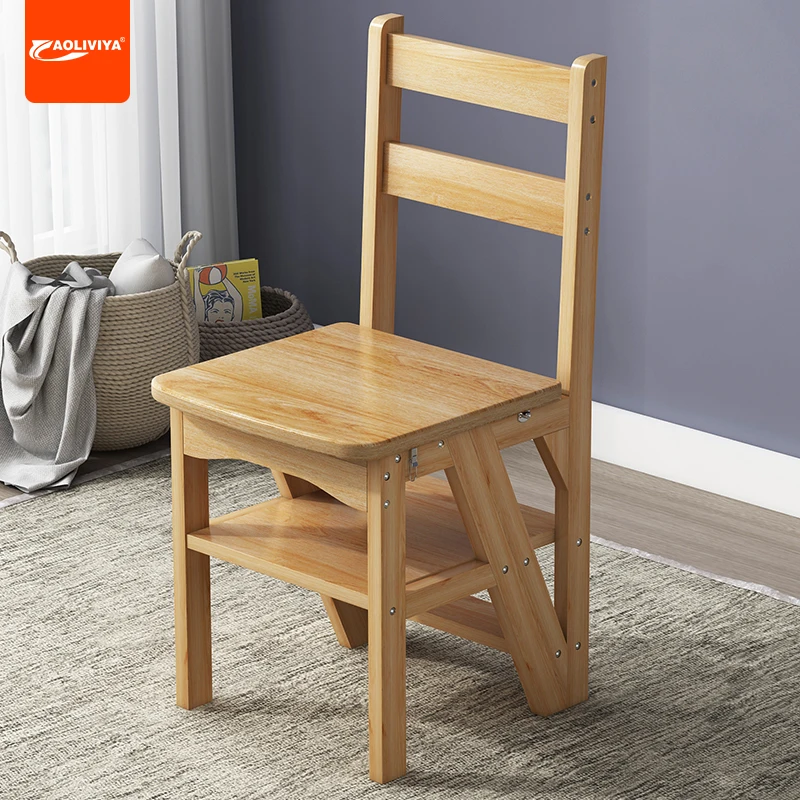 Aoliviya Solid Wood Step Stool Folding Household Two Or Three Step Climbing Ladder Thickened Indoor Living Room Dual-Use Ladder
Aoliviya Solid Wood Step Stool Folding Household Two Or Three Step Climbing Ladder Thickened Indoor Living Room Dual-Use Ladder