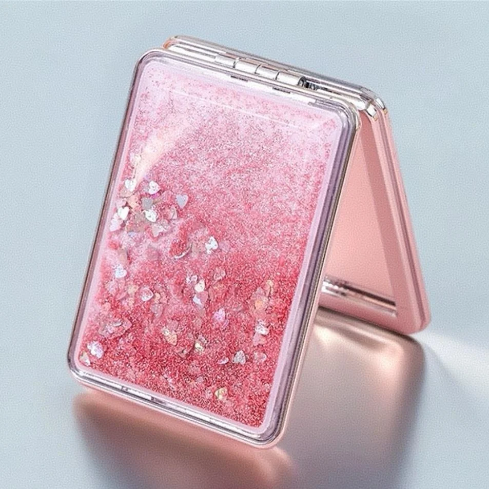 Creative Hourglass Mirror, Portable Mini Double-Sided Folding Makeup Mirror for Students
Creative Hourglass Mirror, Portable Mini Double-Sided Folding Makeup Mirror for Students