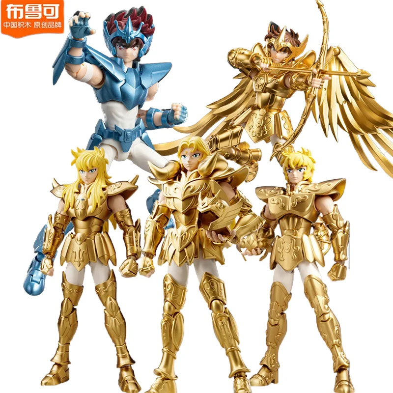 New BLOKEES Original Saint Seiya Second bullet Taurus Pegasus Sagittarius Assembled Action Figure Anime Toys Christmas Gift
New BLOKEES Original Saint Seiya Second bullet Taurus Pegasus Sagittarius Assembled Action Figure Anime Toys Christmas Gift