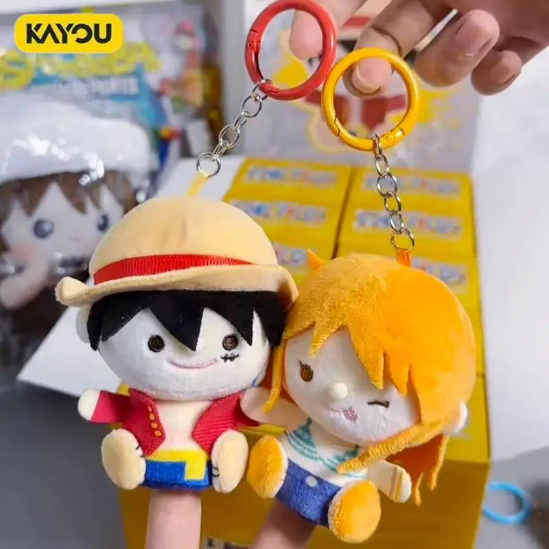 Original Kayou One Piece Blind Box Plush Doll Luffy Zoro Pendant Finger Puppet Keychain Anime Figure Model Ornament Toys Gifts
Original Kayou One Piece Blind Box Plush Doll Luffy Zoro Pendant Finger Puppet Keychain Anime Figure Model Ornament Toys Gifts