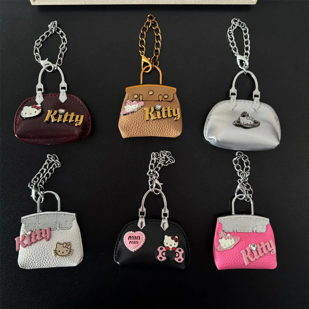 Fashion Cute HelloKitty Mini Chain Pendant Bag New Girl Backpack Pendant Keychain Wallet Earphone Bag Women's Birthday Gifts
Fashion Cute HelloKitty Mini Chain Pendant Bag New Girl Backpack Pendant Keychain Wallet Earphone Bag Women's Birthday Gifts