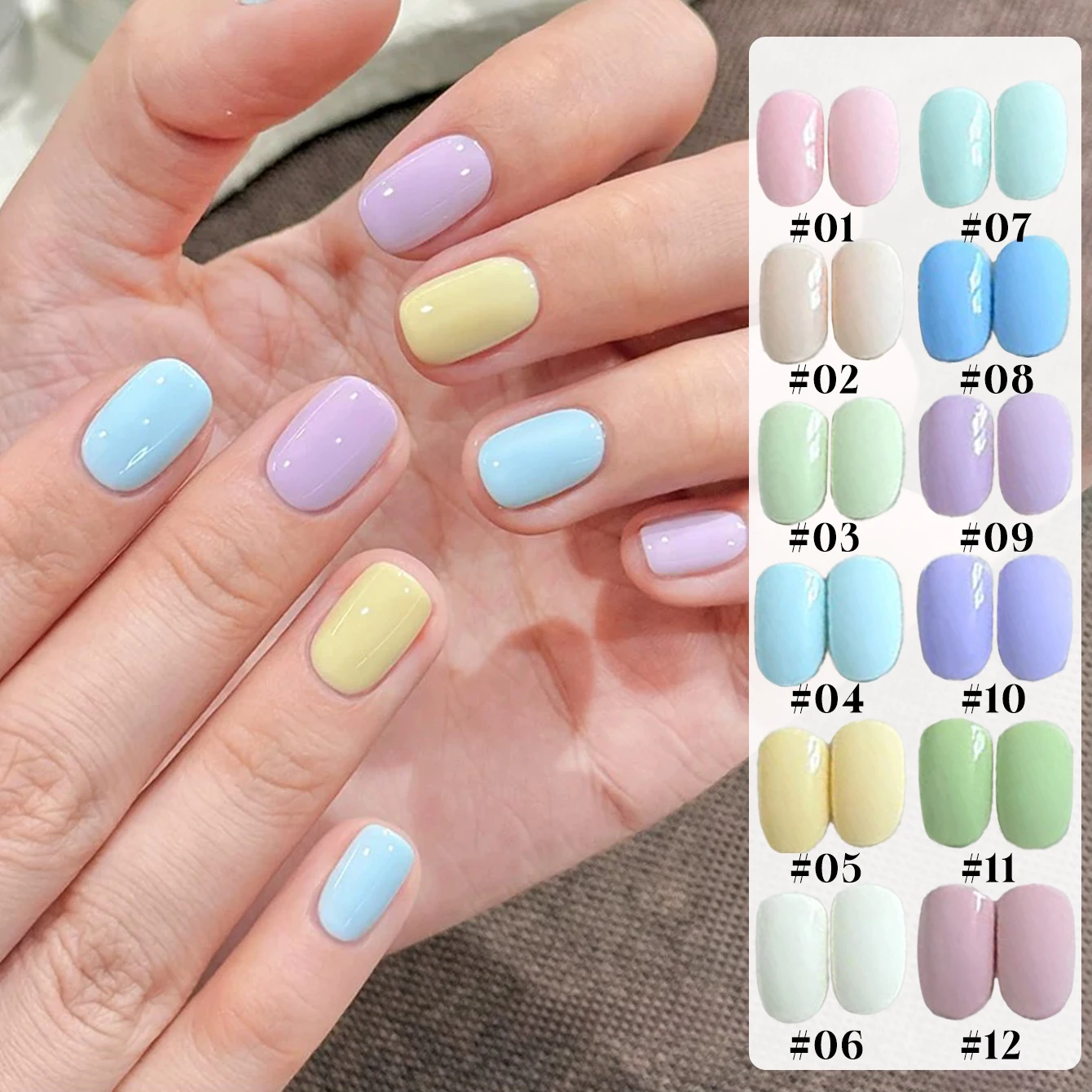 12 мл 1 шт. 2025 Новые синие ногти Красные ногти Популярные конфеты Вечеринка Молочно-белый телесный гель-лак для ногтей Nail Art УФ-светодиодный светильник для ногтей
12 мл 1 шт. 2025 Новые синие ногти Красные ногти Популярные конфеты Вечеринка Молочно-белый телесный гель-лак для ногтей Nail Art УФ-светодиодный светильник для ногтей