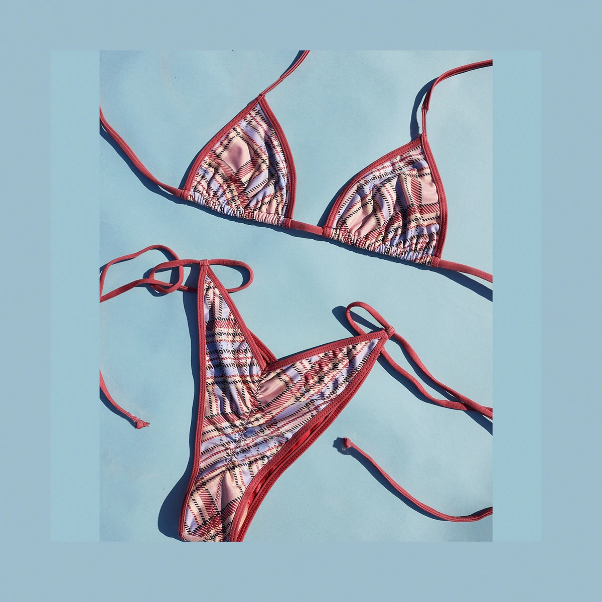 Micro Bikinis 2026 Sexy Women Swimsuit Swimwear Female Bikini Set Brazilian Biquini Bathing Suit Plaid Swimming Suit Beachwear
Micro Bikinis 2026 Sexy Women Swimsuit Swimwear Female Bikini Set Brazilian Biquini Bathing Suit Plaid Swimming Suit Beachwear