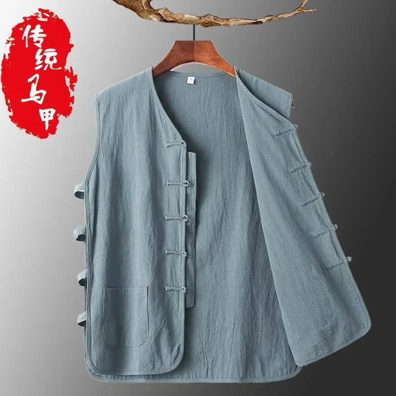 Men's Summer Thin Cotton Vest Retro Tang Costume Svel Hollow out Loose oulder Pad Free Size Casual Faion Pure Cotton
Men's Summer Thin Cotton Vest Retro Tang Costume Svel Hollow out Loose oulder Pad Free Size Casual Faion Pure Cotton