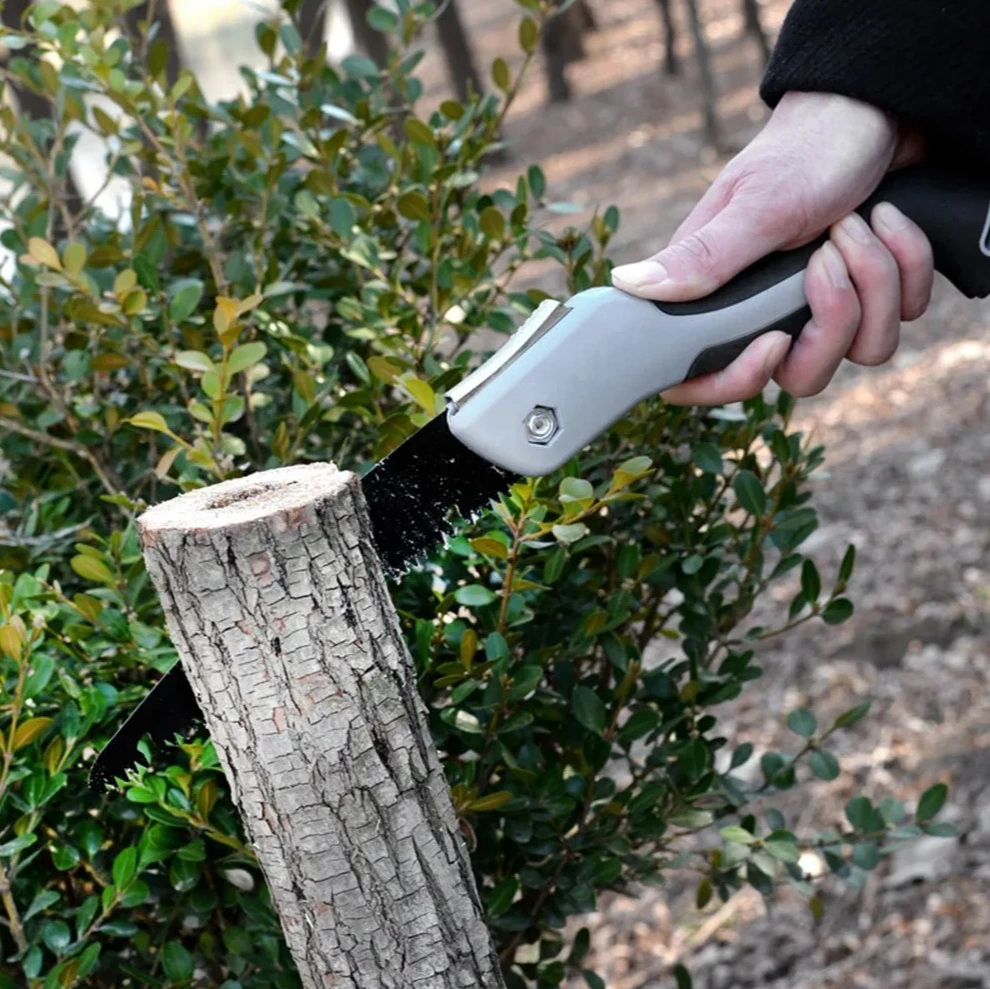 Ergonomic, No-Slip Handle Folding Hand Saw for Wood Branches, Cutting, Tree Trimming, Camping, Backpacking, Hiking
Ergonomic, No-Slip Handle Folding Hand Saw for Wood Branches, Cutting, Tree Trimming, Camping, Backpacking, Hiking