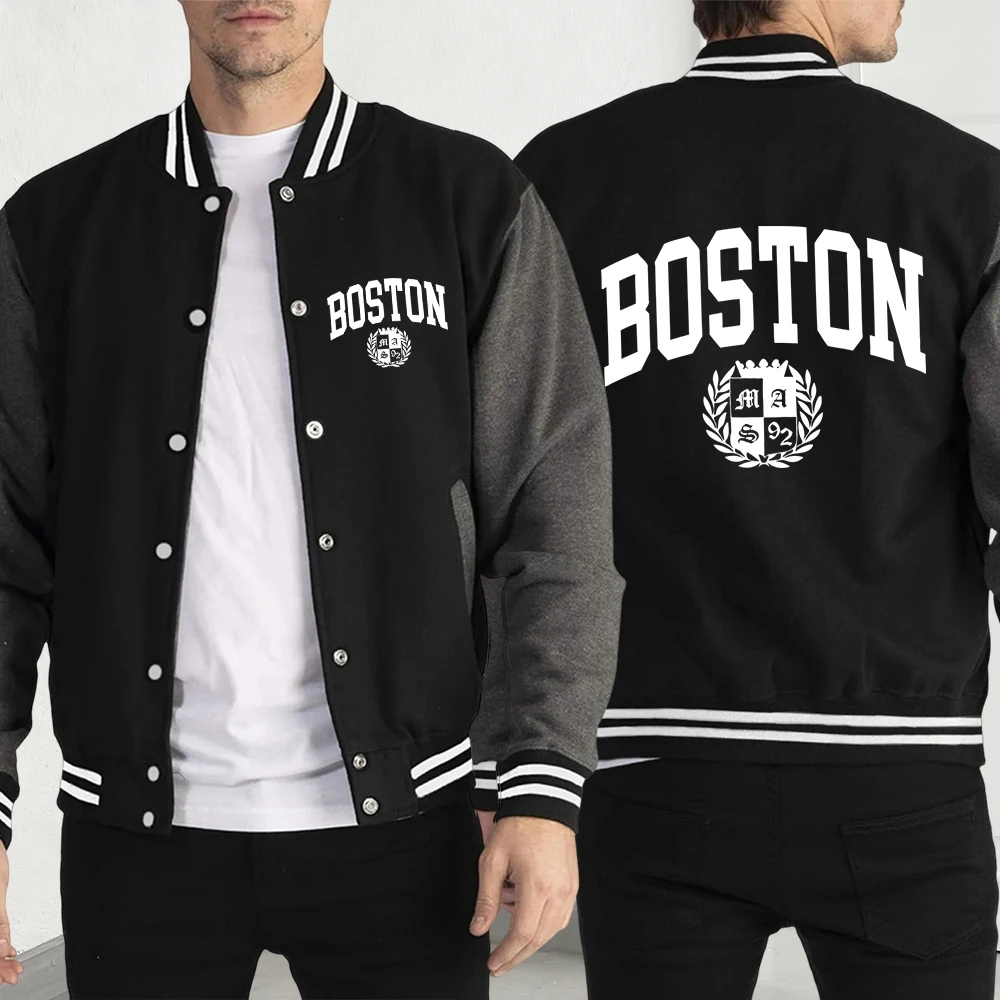 The Sacred Badge Of Boston Print Jackets Men Hip Hop Personality Baseball Jersey Fashion Retro Clothing Fleece Pullover Menswear
The Sacred Badge Of Boston Print Jackets Men Hip Hop Personality Baseball Jersey Fashion Retro Clothing Fleece Pullover Menswear