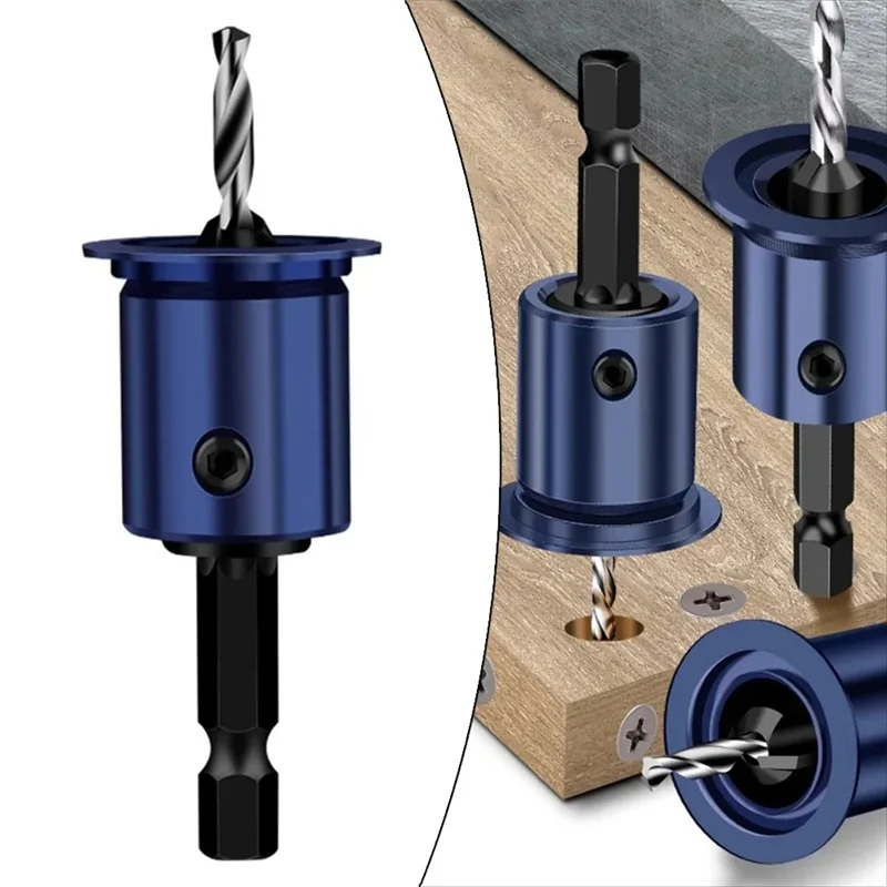 WCS-8Mm Shank Countersunk Drill Bit Alloy Core Limiter Countersink Drill Router Bit Woodworking Drilling Pilot Hole
WCS-8Mm Shank Countersunk Drill Bit Alloy Core Limiter Countersink Drill Router Bit Woodworking Drilling Pilot Hole