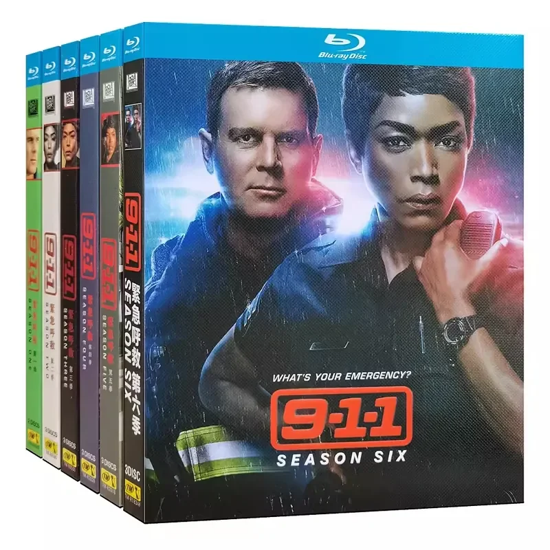Blu-ray European and American TV Series Emergency Call for Help Seasons 1–8 Complete BD Set English Audio with Chinese
Blu-ray European and American TV Series Emergency Call for Help Seasons 1–8 Complete BD Set English Audio with Chinese