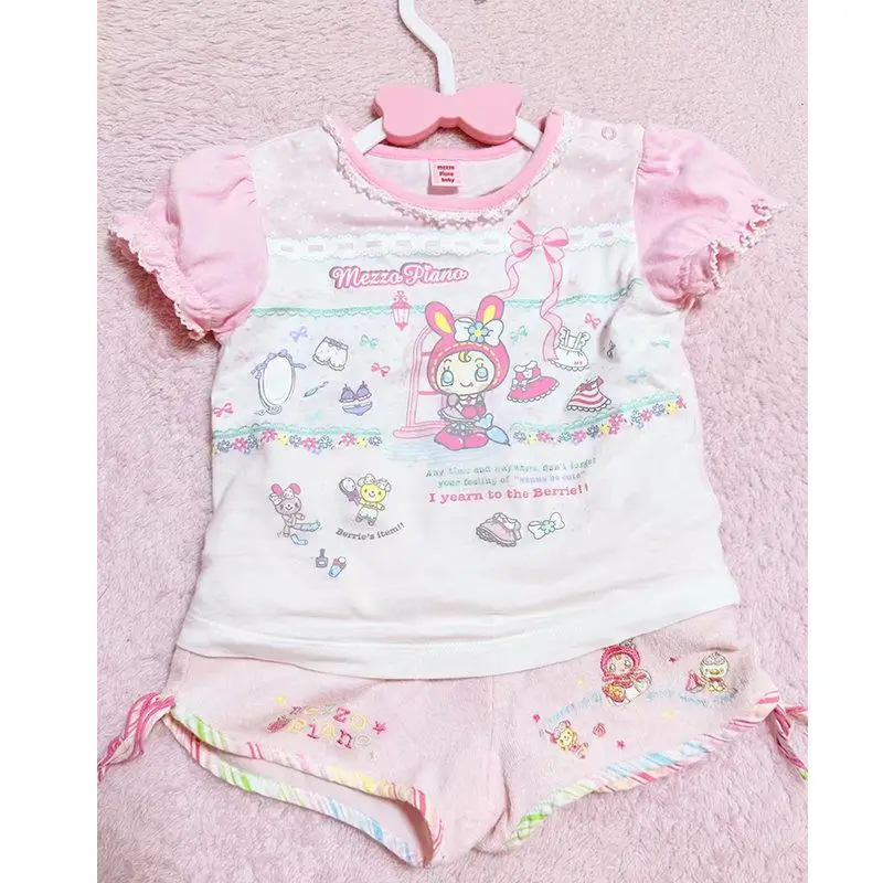 Summer Cutecore Sweet Girl Short Sleeved T-shirt Japanese Cartoon Mezzo Printed Aesthetic Clothes All Match Daughter Clothing
Summer Cutecore Sweet Girl Short Sleeved T-shirt Japanese Cartoon Mezzo Printed Aesthetic Clothes All Match Daughter Clothing