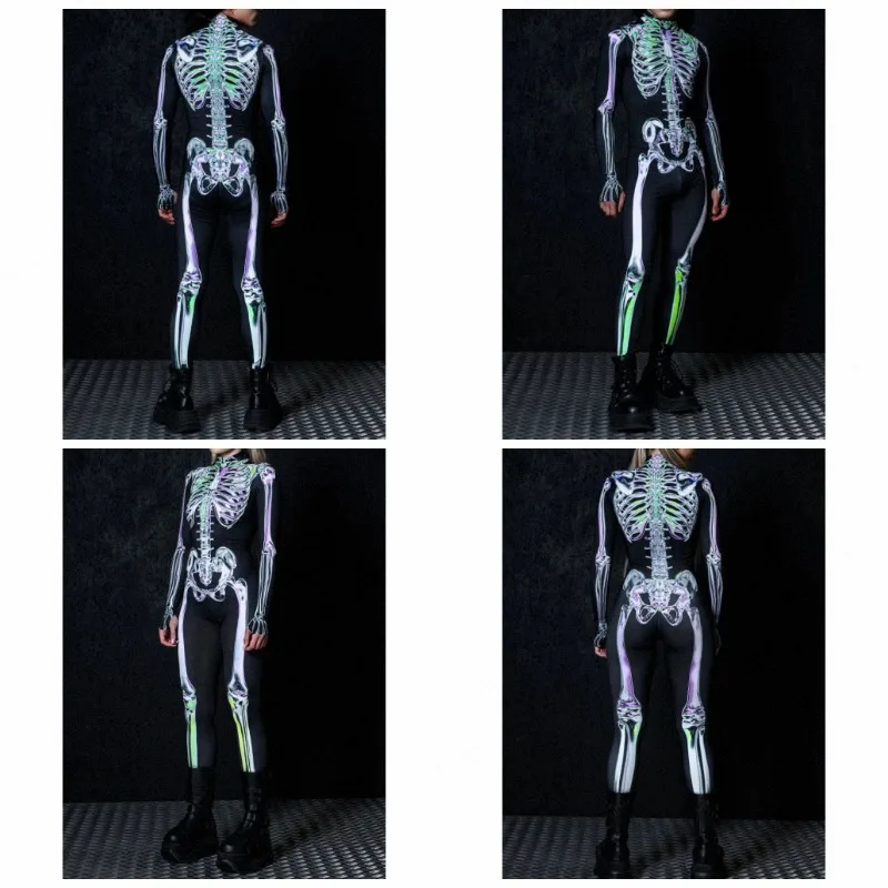 AP Couple 3D Printed Colorful Skull Punk Bodysuit Suit Halloween Carnival Party Cosplay Jumpsuit Stage Performance Costume
AP Couple 3D Printed Colorful Skull Punk Bodysuit Suit Halloween Carnival Party Cosplay Jumpsuit Stage Performance Costume
