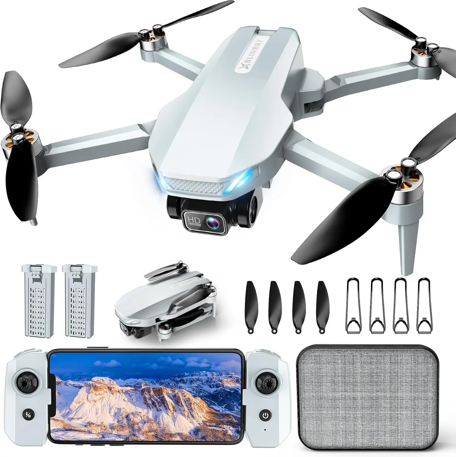 Дрон 2K HD FPV с камерой, гравитационным управлением, взлетом/посадкой одной кнопкой, полетом по маршрутным точкам, селфи по жестам для начинающих
Дрон 2K HD FPV с камерой, гравитационным управлением, взлетом/посадкой одной кнопкой, полетом по маршрутным точкам, селфи по жестам для начинающих