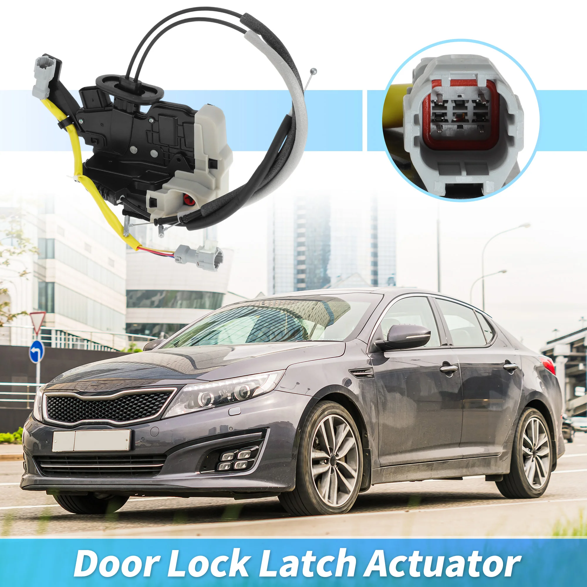 UXCELL Привод замка передней левой двери с электроприводом для Kia Optima 2.0L L4 Привод замка двери со стороны водителя в сборе
UXCELL Привод замка передней левой двери с электроприводом для Kia Optima 2.0L L4 Привод замка двери со стороны водителя в сборе